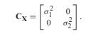 X = [ X 1 X 2 ] is a Gaussian (0, CX) vector where Thus, depending on the value of the correlation...-4