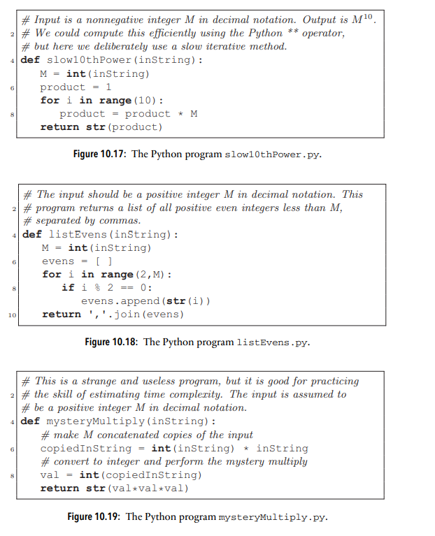 This problem concerns only the following complexity classes: Constant, Lin, Login, Quad. For each of...