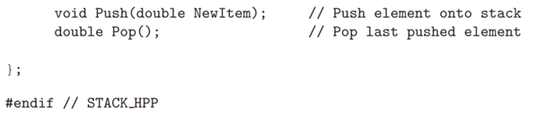 Modify and adapt the code in ComplexArray to create a data container representing a bounded stack of...-2