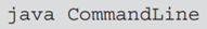 Try running the CommandLine program from Section 9.2 without any arguments, i.e. with the command:...