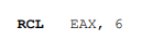 Let register EAX contain AD3E14B5H and the carry flag be set. Determine the contents of register EAX...