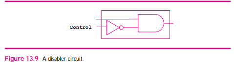 The circuit in Figure 13.15 is designed to control an elevator. It’s a simple circuit designed to...-2