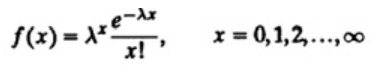 The number of I/O requests received at a disk during a unit interval follows a Poisson distribution...