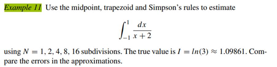 Derive the error formula for the composite trapezoid rule. Use this formula to obtain bounds on the...