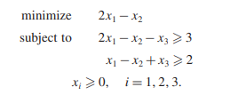 Solve the linear inequalities Note that x1 and x2 are not restricted to be positive. Solve this...-2