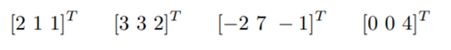 The transformations are applied to the cubic B´ezier curve with control points Describe the...-2