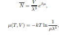 Complete the missing steps and derive the ideal gas equations of state. Show that N can be expressed...