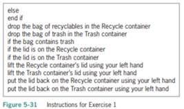 List the four errors commonly made when writing selection structures. Which errors produce the...