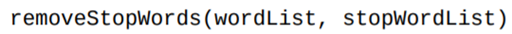 Stop words are common words that are often ignored when a text is analyzed. (a) Write a function...-2