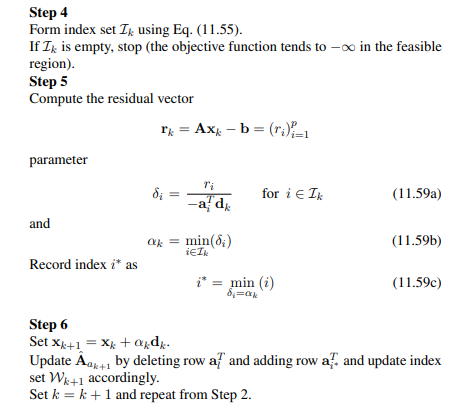 Consider the LP problem-5