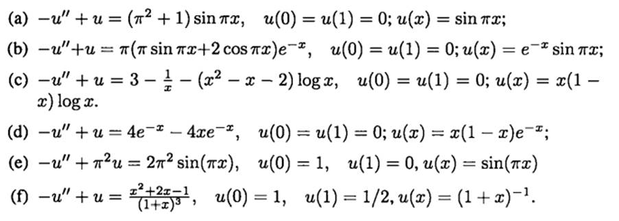 Use the method from this section to approximate the solution to each of the following boundary value...