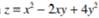 Find the minimum value of the function in the neighborhood of (x, y) = (1, 0) and verify it by...-1