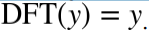 In this chapter, I showed how we can express the DFT and inverse DFT as matrix multiplications....-4