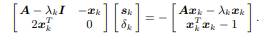 Newton’s method can be used to compute an eigenvalue ? and corresponding eigenvector x of an n × n...-4