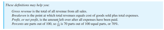 The average selling price of a book at Discount Books is 24.80. Typically, just of this amount goes...-4