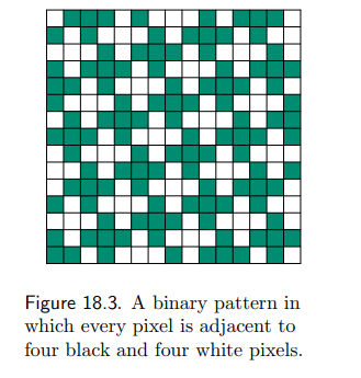 A two-dimensional channel is defined by the constraint that, of the eight neighbours of every...