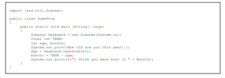 Which of the following would be valid names for a variable in Java? • ticket • cinema ticket •...