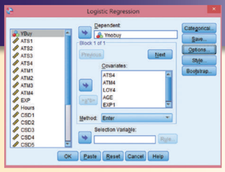 Snapshot Here’s how to run a logistic regression model to predict a dichotomous dependent variable....-2