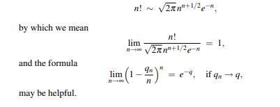 Let pn be a sequence of numbers lying between 0 and 1 and such that npn ? ? > 0 as n ? 8. Let Xn ~...