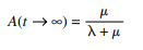 Show how we can get the steady-state value of A(t) for problem 3.48, in the following two ways: (a)...-1