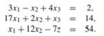 Use the Gauss elimination method to solve the following equations: Use the Gauss–Jordan elimination...-1