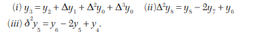 Evaluate: If f(x) = e ax + b , show that its leading differences form a geometric progression Prove...-2