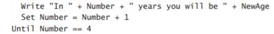 What numbers will be displayed if code corresponding to the following pseudocode is run? What will...-3