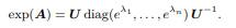 (a) The matrix exponential function of an n × n matrix A is defined by the infinite series Write a...-3