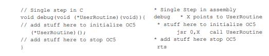 When a debugger wishes to single-step a program that exists in RAM, it can replace opcodes one at a...