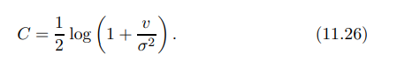 Show that the mutual information I(X; Y ), in the case of this optimized distribution, is This is an...