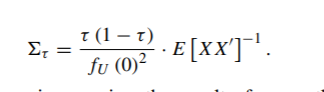 . Asymptotics using the GMM framework: Under certain regularity conditions, the GMM framework can be...-2