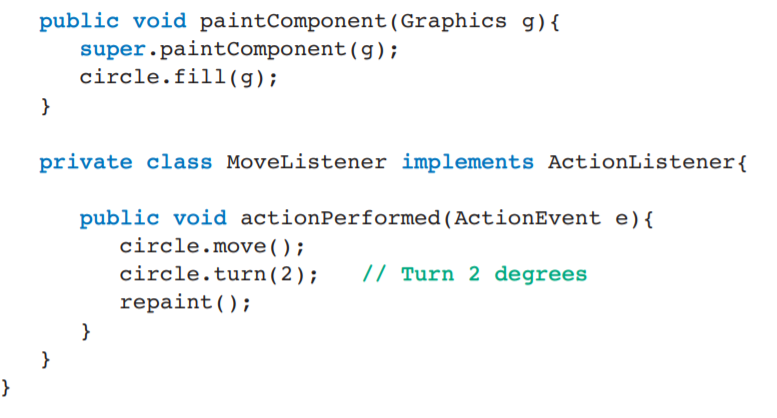 In Example 7.5 (moving a ball in a circle), try to predict the effect of each of the following and...-2