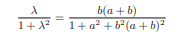 Show that if ? is chosen as the root of the equation: which belongs to the interval (0, 1), then the...-1