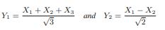 Let us assume that X1, X2 and X3 are independent N(0, 1) random variables and let us set Compute...