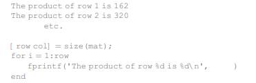 With a matrix, when would: § Your outer loop be over the rows? § Your outer loop be over the...