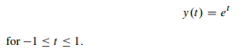 Compute quadratic least squares approximations of the functions in Consider (a) Make a quadratic...