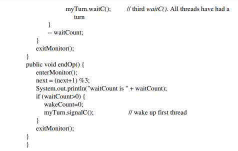 Suppose that monitor threadOrderer below uses an SC toolbox that is implemented without VP()...-4