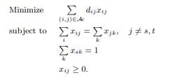 Ph.D. Comprehensive Exam, September 23, 1989, at Stanford. Let Nd be the node set and let Ac be the...