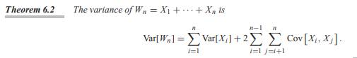 In this problem, we develop a weak law of large numbers for a correlated sequence X 1 , X 2 ,... of...-6