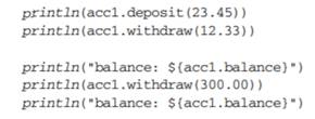 • The aim of this exercise is to create an inner class DefaultTransaction to represent a financial...-2