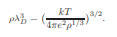 Show that (8.192) is equivalent to the condition that the mean interaction energy is much smaller...