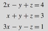 Use LinearSolver (Section 12.5) to set up and solve a 3 × 3 system of linear equations with random...