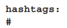 Write a void function named hashtags() that displays a hashtag on a single line in the console but...