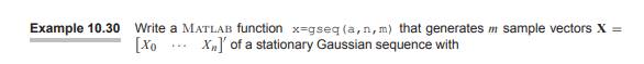 A different model for the daily temperature process C(n) of Example 10.3 is where C 0 , X 1 , X 2...-2