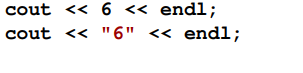 Will the following lines of code print the same thing? Explain why or why not.