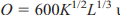 PRODUCTION The output at a certain factory is units, where K denotes the capital investment and L is...-1