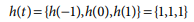 Perform grey-scale opening using the signal and the structuring element defined in Example 5.6....-2