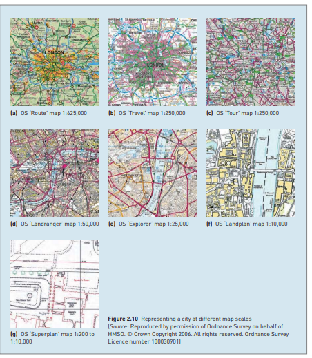 THEORY Basic spatial entities POINTS Points are used to represent features that are too small to be...-5