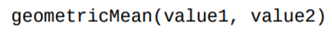 The geometric mean of two numbers is the square root of their product. Write a function that returns...-1