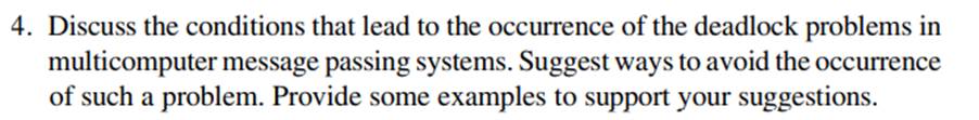 Repeat Problem 4 considering the livelock problem instead.